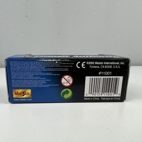 Maisto Transit Authority Chrysler GT Cruiser 01 Grey  1:64 2002 - Picture 5 of 6